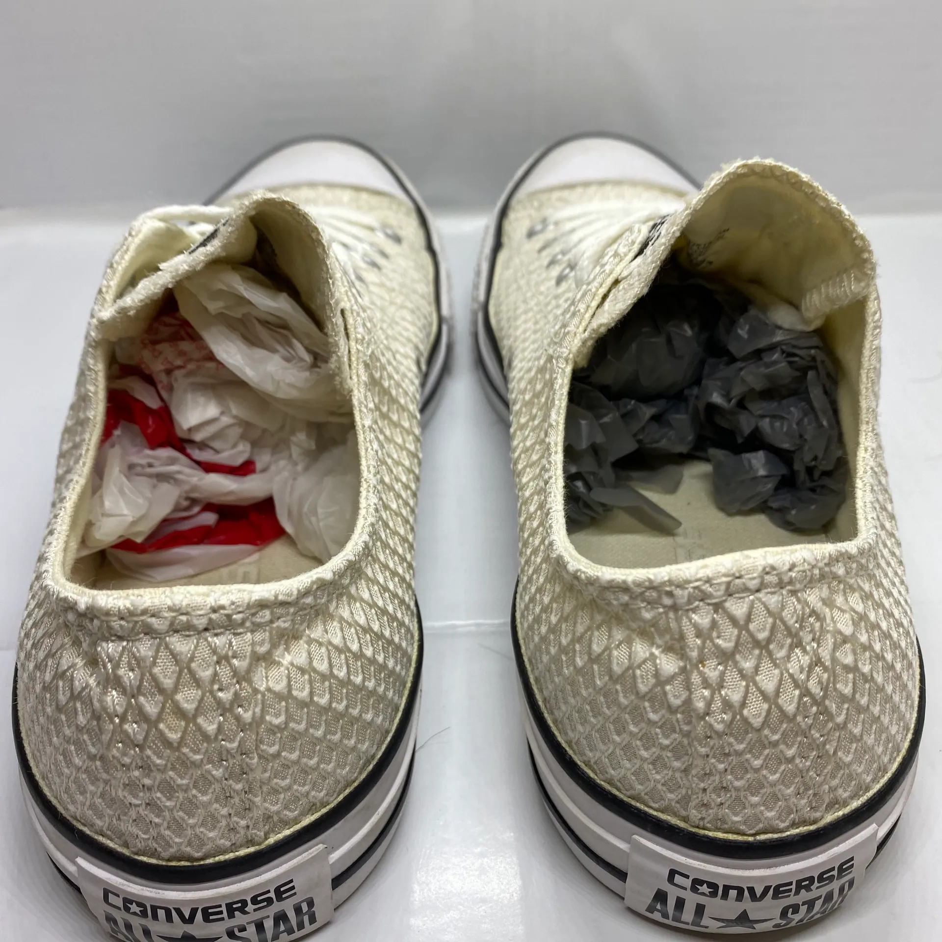 Woven Low Top Buff Off White 7 - Image 6