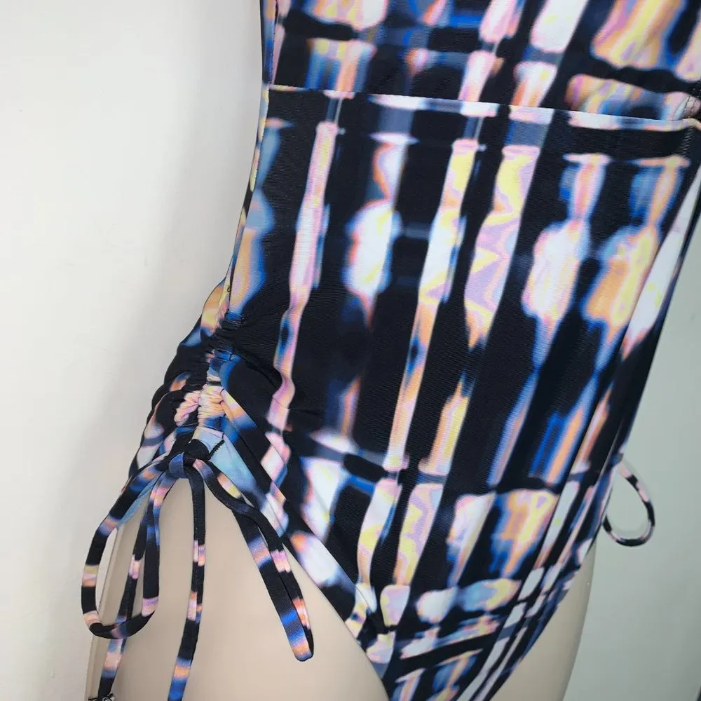 New Lucky Brand One Piece Fashion Swimwear Size M - Image 4