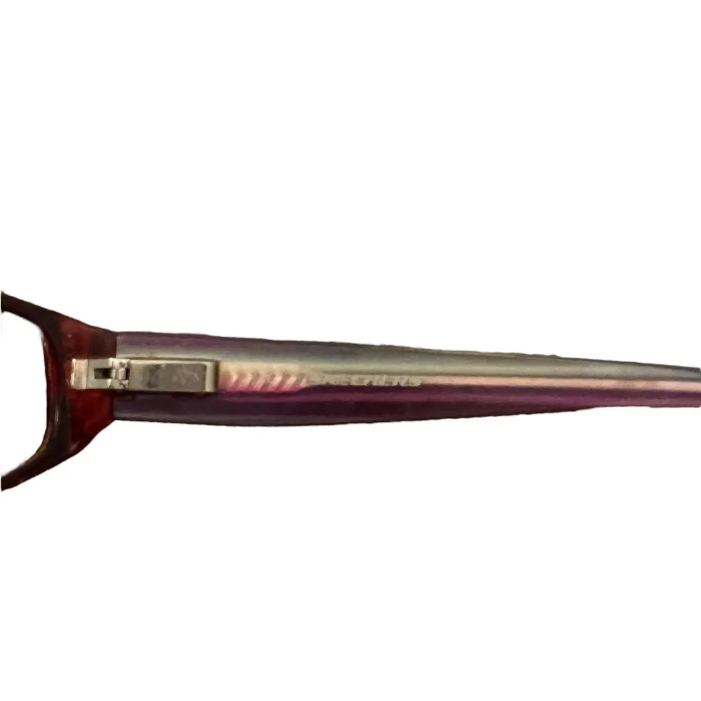 Skechers Eyeglasses Frames Pink Purple Floral - Image 8