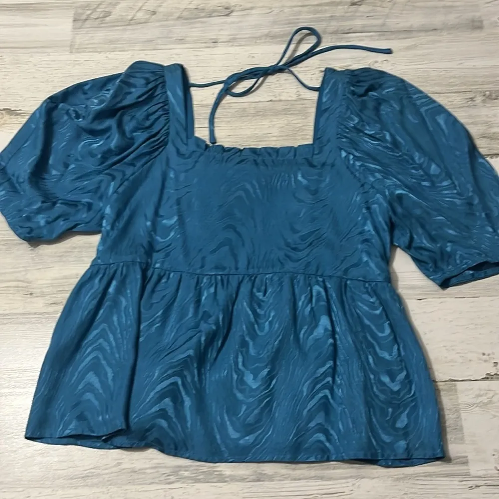 Crosby by Mollie Burch Blue Liza Top Size XS - Image 4