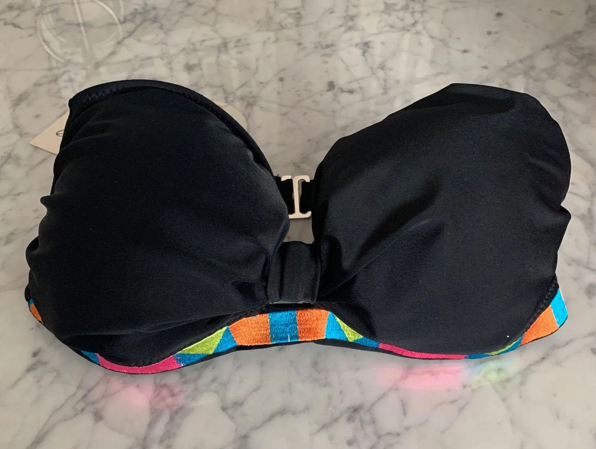 6shoreroad Embroidered Bikini Top - Image 3