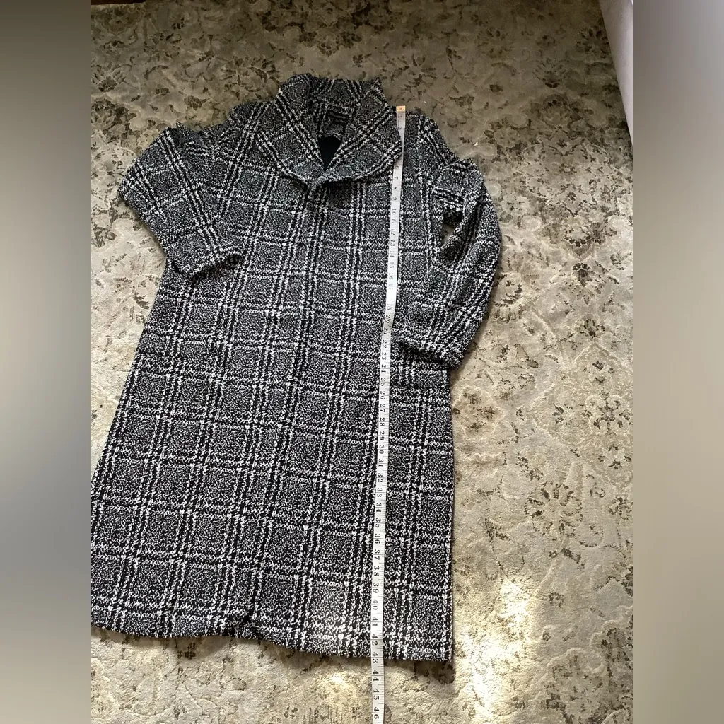 Nice,soft,very COMFY trench coat/long jacket 🖤🤍🖤 - Image 11