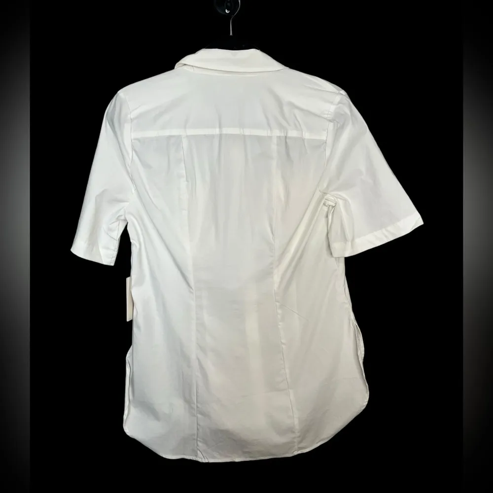 NWT Good American Cinched Tunic Shirt - Image 2