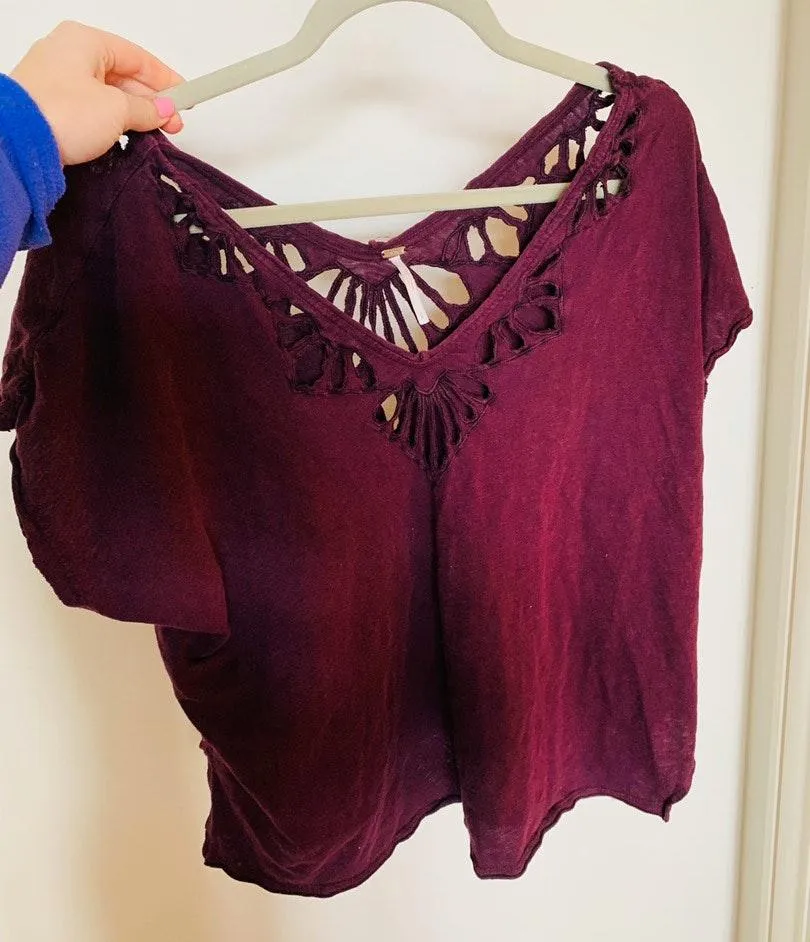 Free People Plum Top - Image 3
