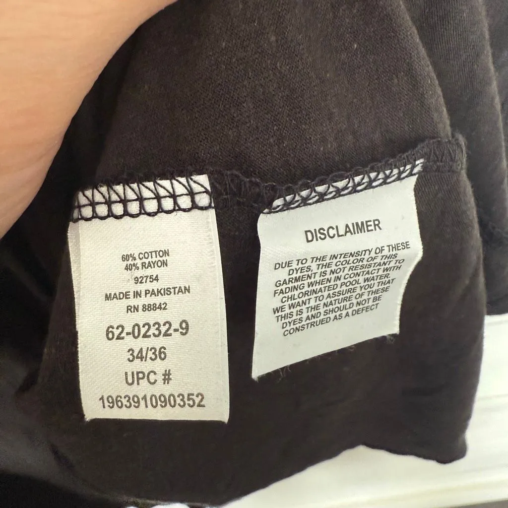 Swimsuits for All Women’s 34/36 Black Swim Suit Cover Up - Image 4