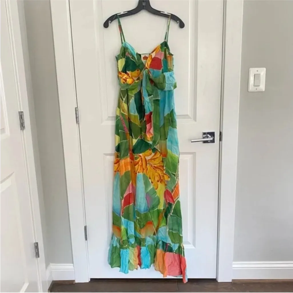 Anthropologie Farm Rio Tie-Waist Printed Dress - Image 5