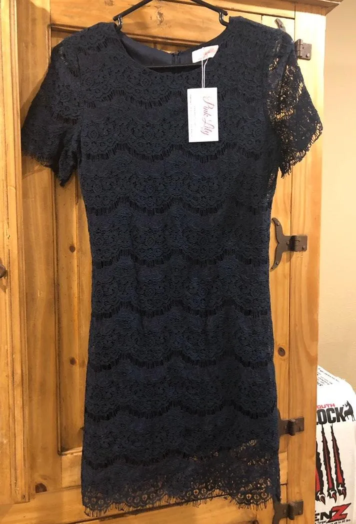 Navy Dress - Image 2