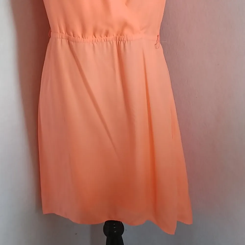 American Eagle Bright Orange Dress - Image 3
