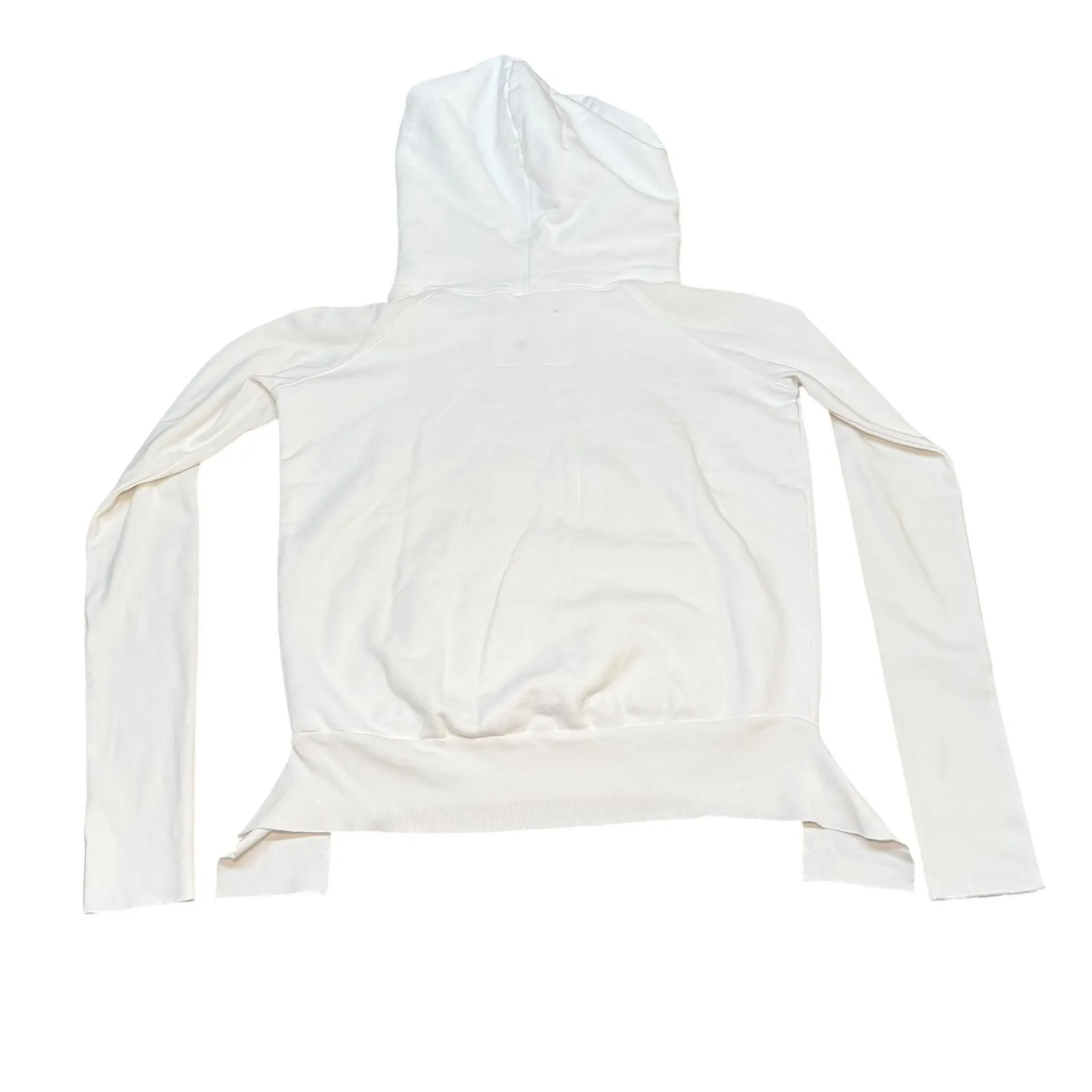 Frank & Eileen Tee Lab White Hoodie‎ Pullover Drawstring Kangaroo Pocket  Small - Image 8
