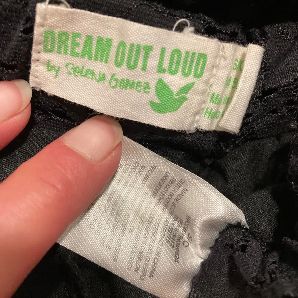 Selena Gomez Lacey Black Butty Shorts - Image 7