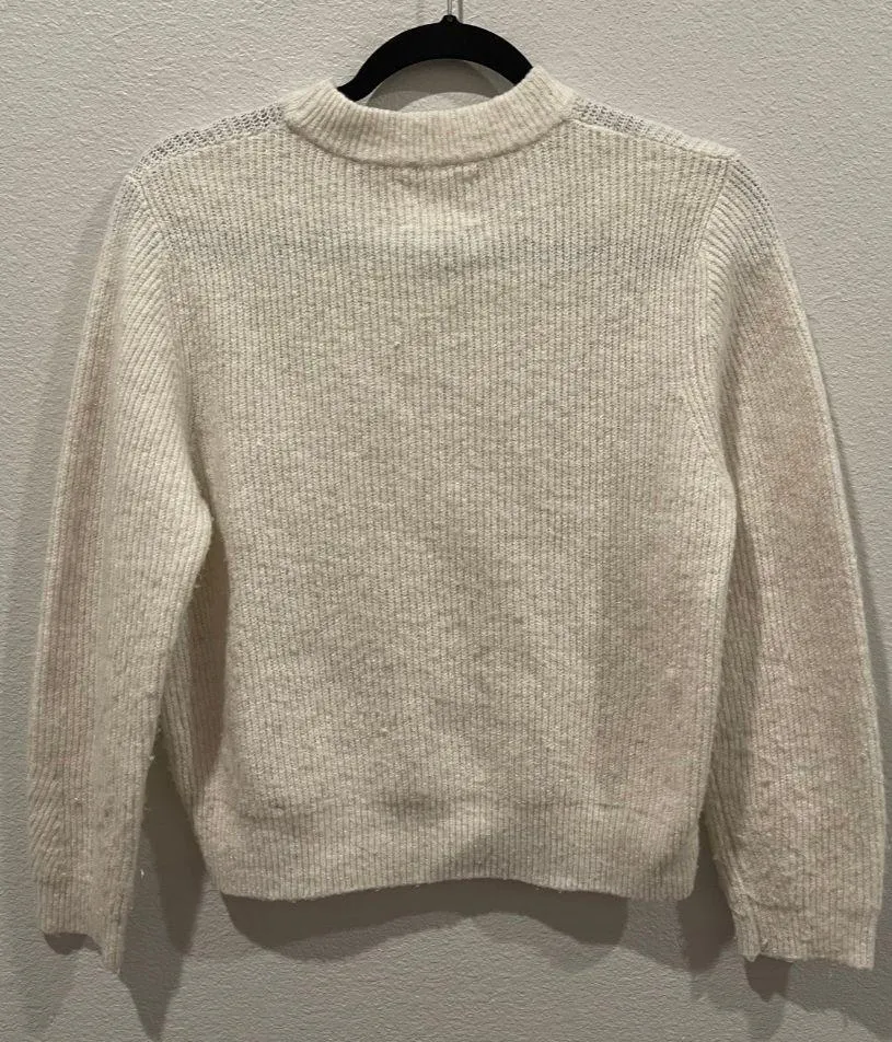 Antique White Knit Sweater - Image 2