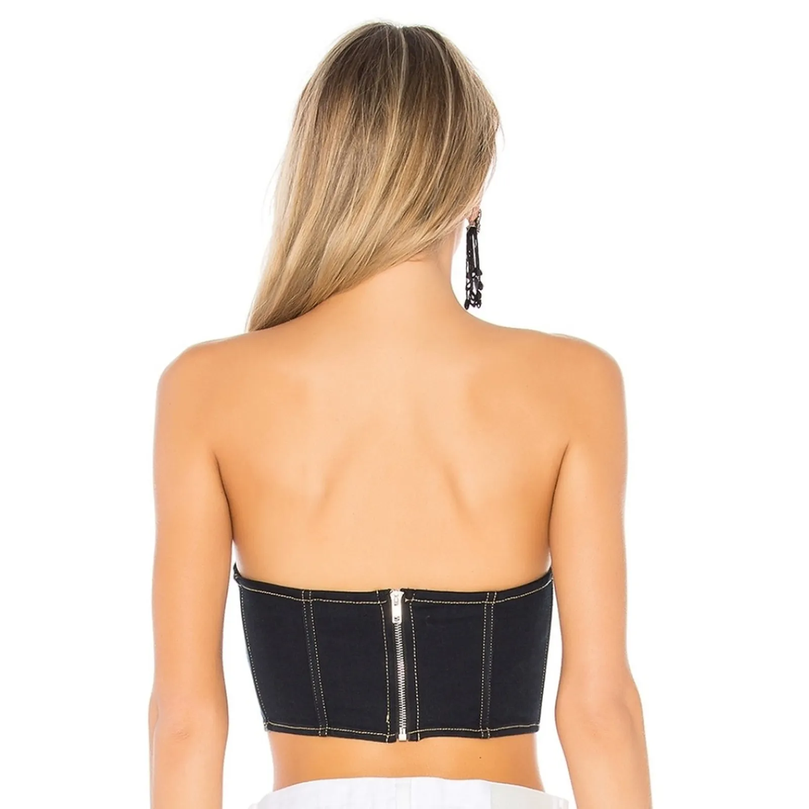 LPA  Top 498 in Denim Small - Image 2