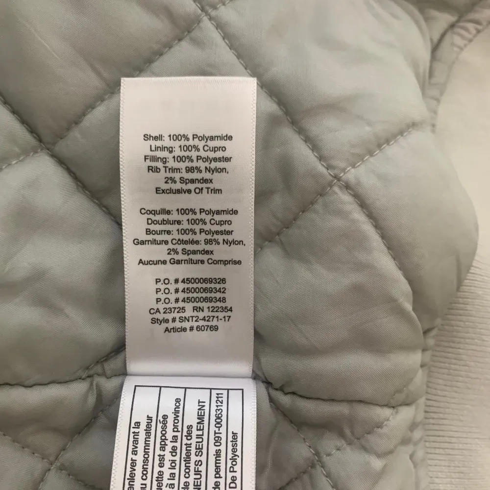 Aritzia Talula Whitby Bomber Jacket Dove/Gray Size M - Image 8