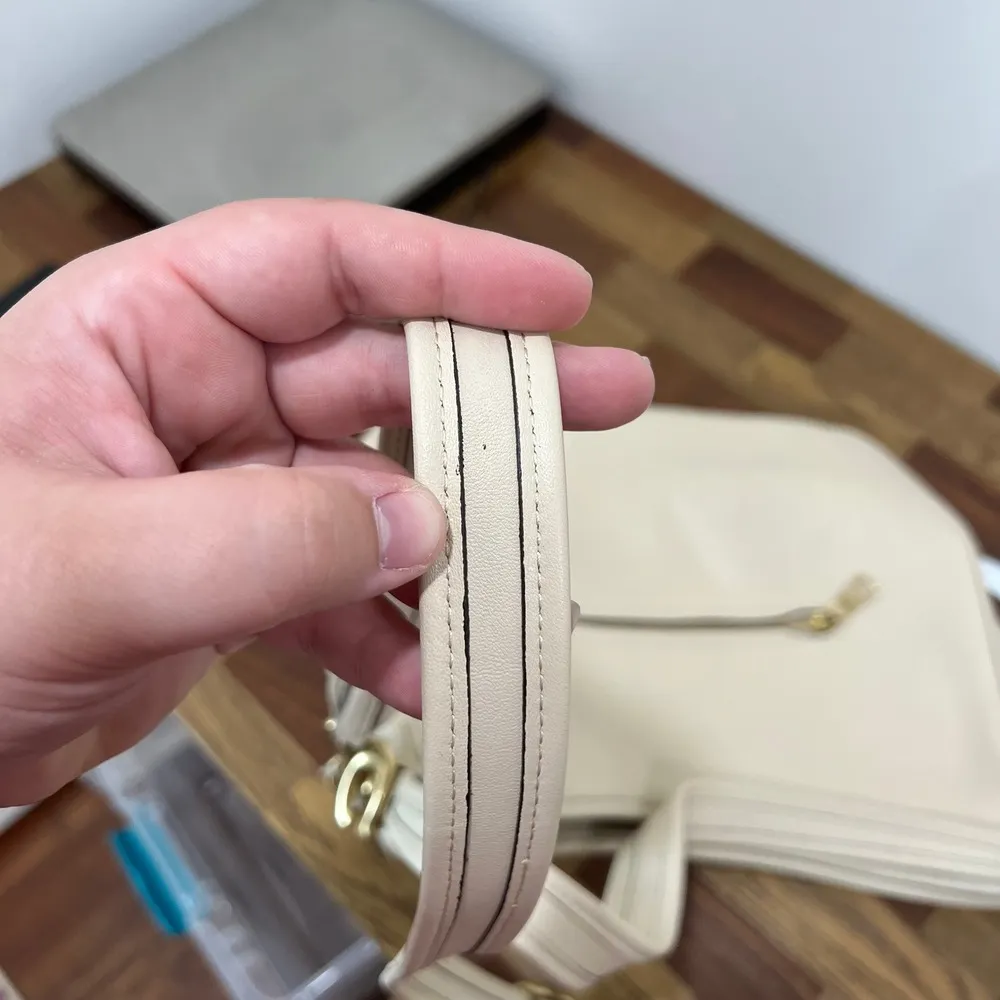 COACH NWT $395 Purse Ivory Leather Soft Tabby Hobo Crossbody Bag Shoulder Design - Image 14