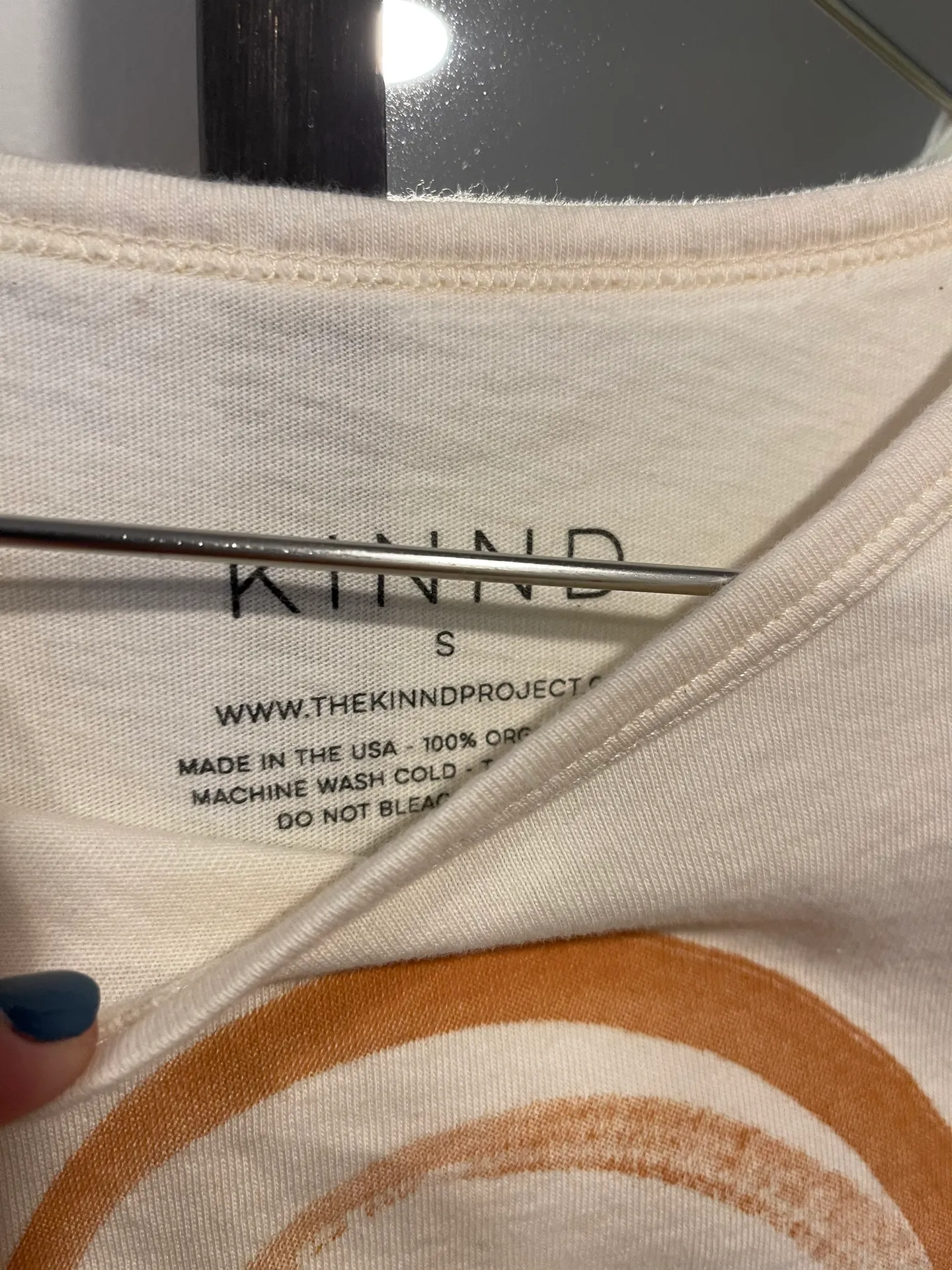 Kindness Is Golden Graphic Tee Tan - Image 4