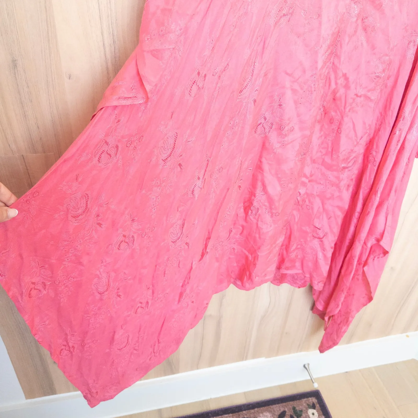 Billabong Love Like Summer Womens Florence Dress Size M Pink Boho Fairy Beach Size M - Image 6