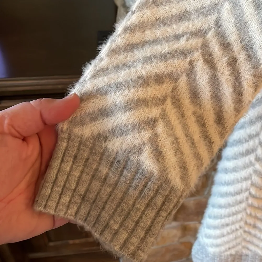 Peyton Primrose Sweater New With Tags Gray Size 1X - Image 3