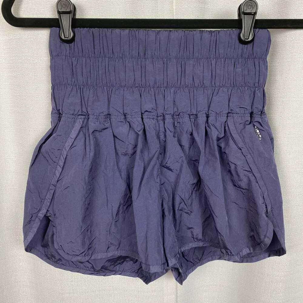 Free People Movement Blue Women’s Active The Way Home Running Shorts Sz.XS - Image 6
