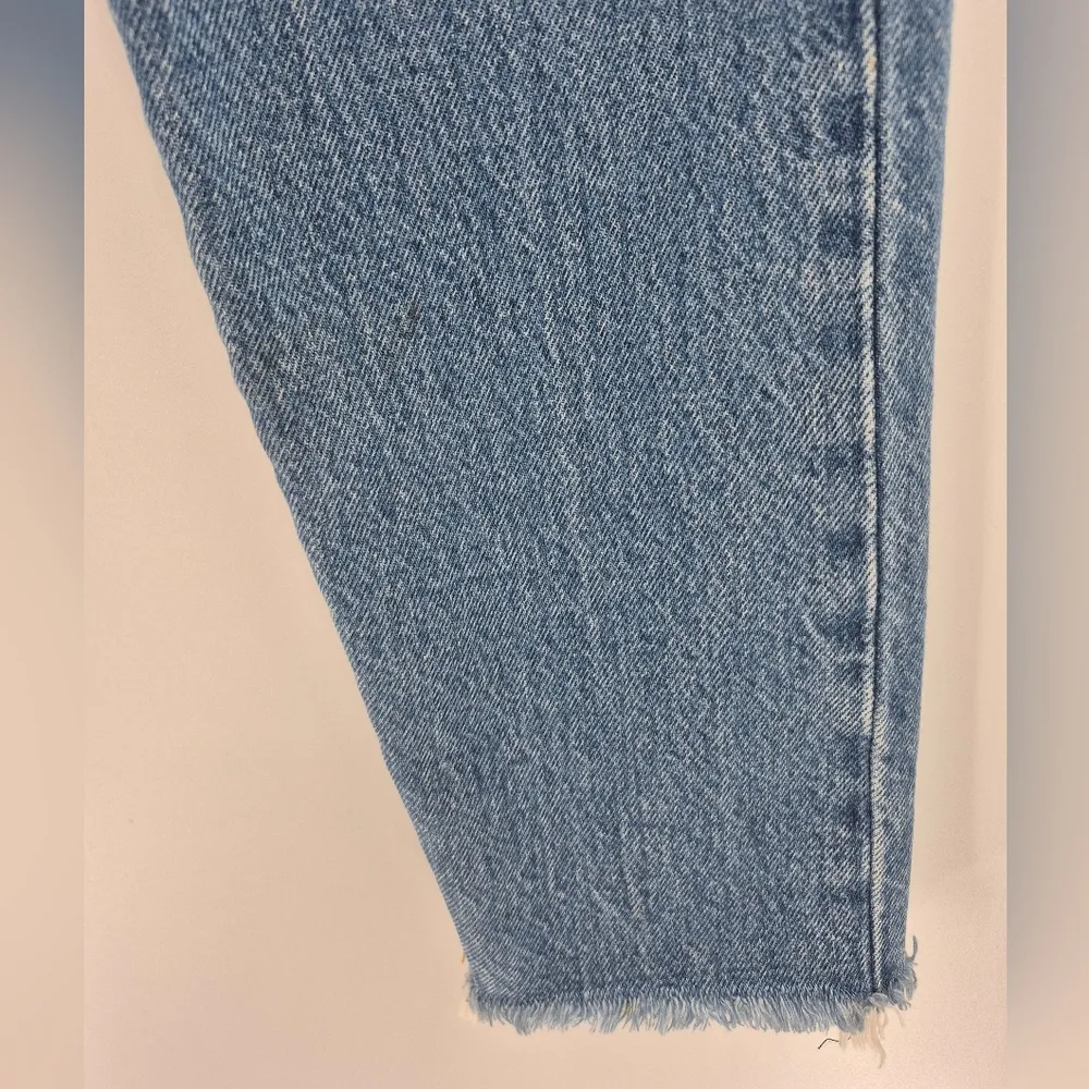 Levi's Wedgie Distressed blue everyday casual distress ripped ankle Jeans 27 - Image 12