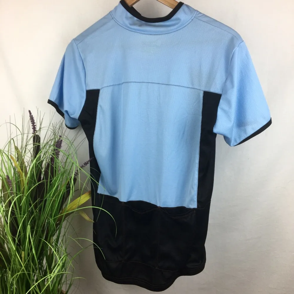 Canari Blue Two Tone Bicycle Cycle Jersey Top XL - Image 3