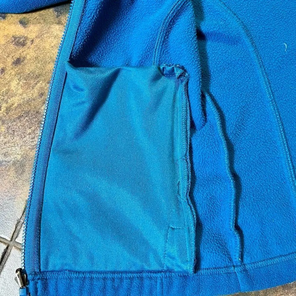Columbia Turquoise Zip Up Cardigan Jacket Small - Image 10