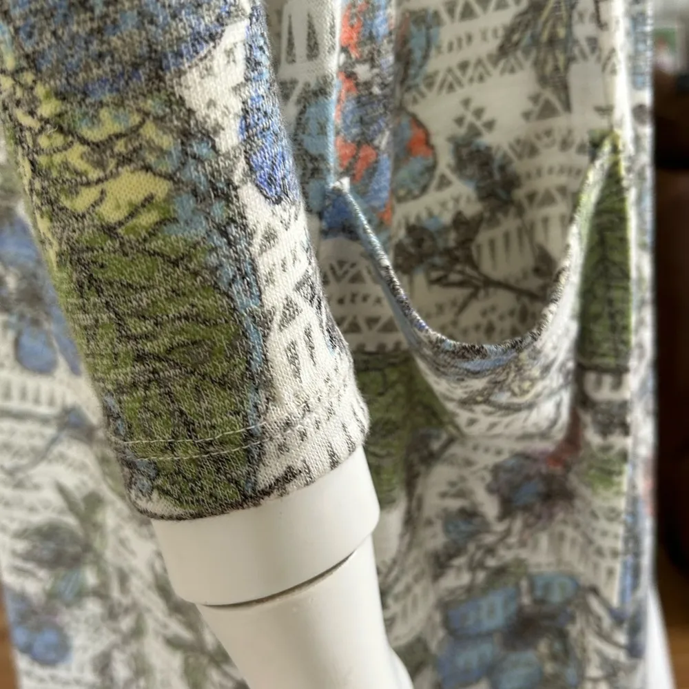 Floral Print Women's Robe - Image 5