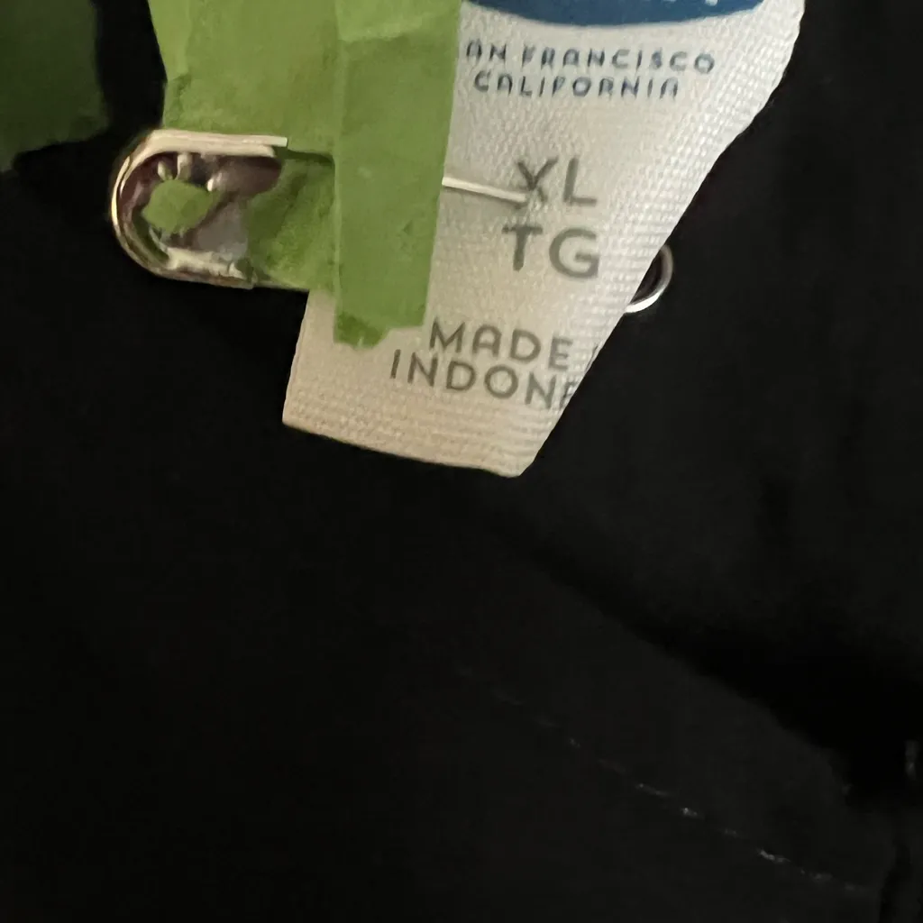 Old Navy  Black Button-Front Romper XL Effortless & Chic - Image 7