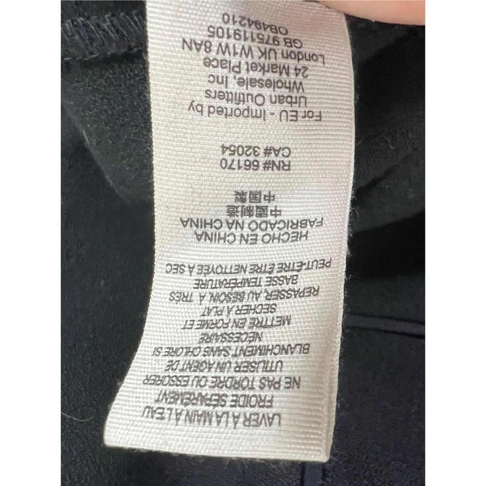 Free People Troublemaker Plunge Neck Romper Black Size 4 NWOT Boho Night Out - Image 8