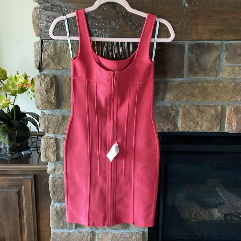 Herve Leger Paris Bustier Mini Dress NWT - Image 6