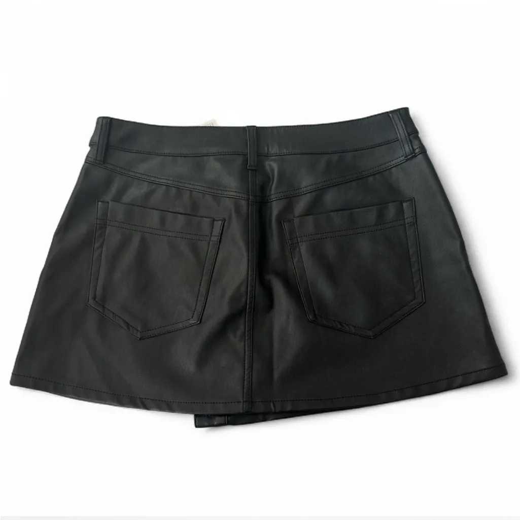 Free People Wynne vegan faux leather mini skirt - Image 9