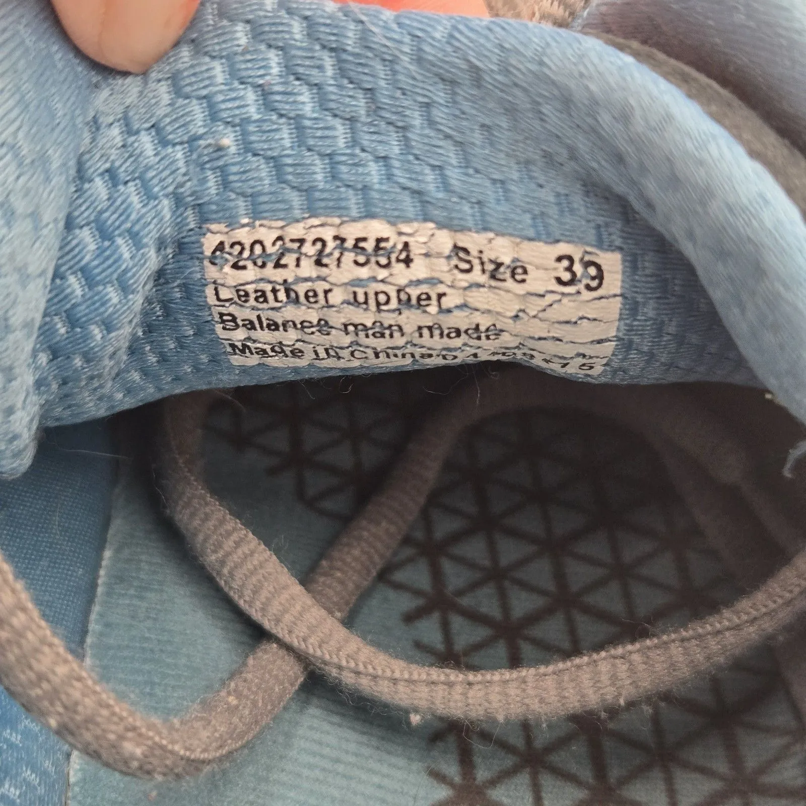 Dansko Gray Blue Leather Comfort Walking Shoes Women Size EU 39 US 8 Sneakers - Image 8