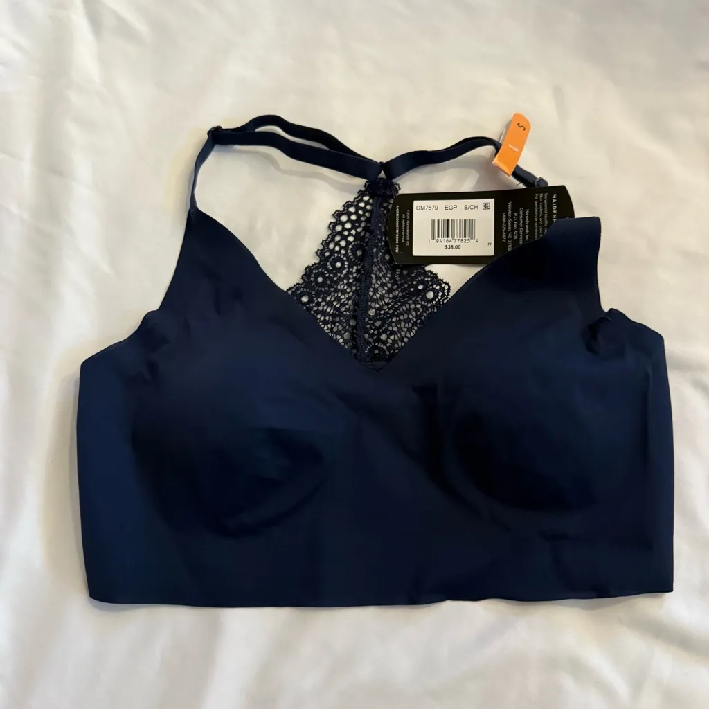 NWT Maidenform M Lace Racerback Pullover Wireless Bra - Image 3