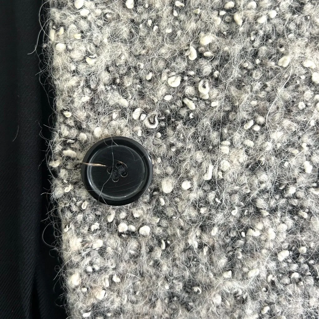 IRO Phanima Wool Boucle Oversized Coat in Grey Size XS - IT 34 - Image 8