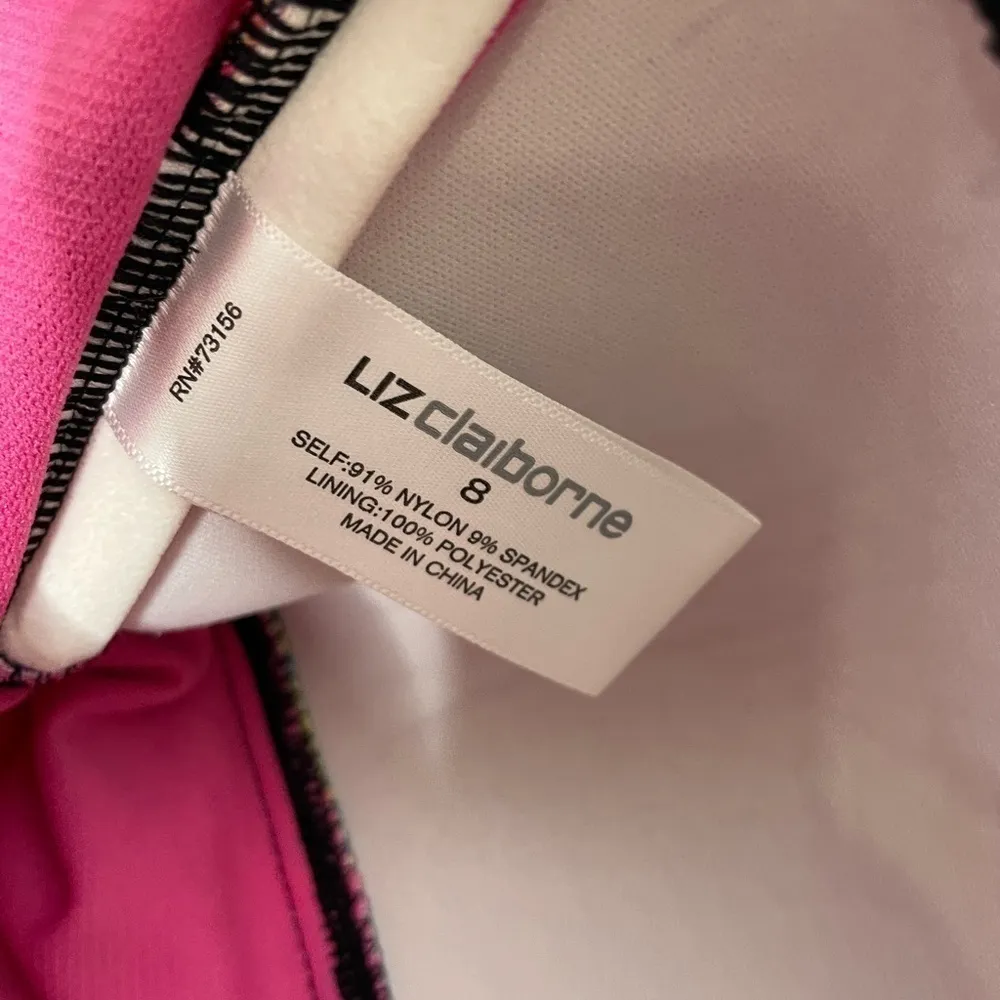 Liz Claiborne Floral Bandeau Onepiece 560 - Image 5