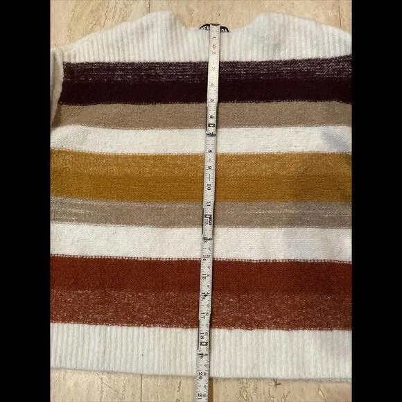 Vero Moda‎ Striped Color block cozy soft Pullover Sweater women’s size S - Image 4