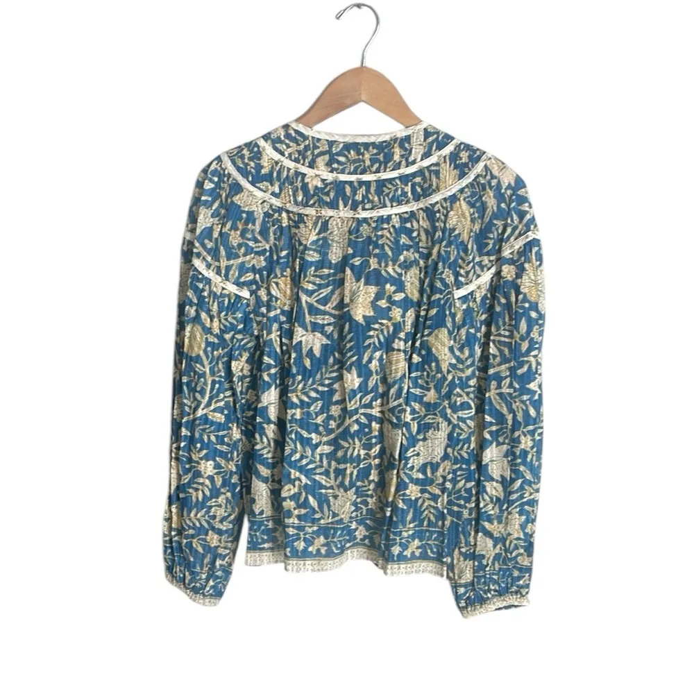 Ulla Johnson Kirana Blouse in Lanai - Image 3