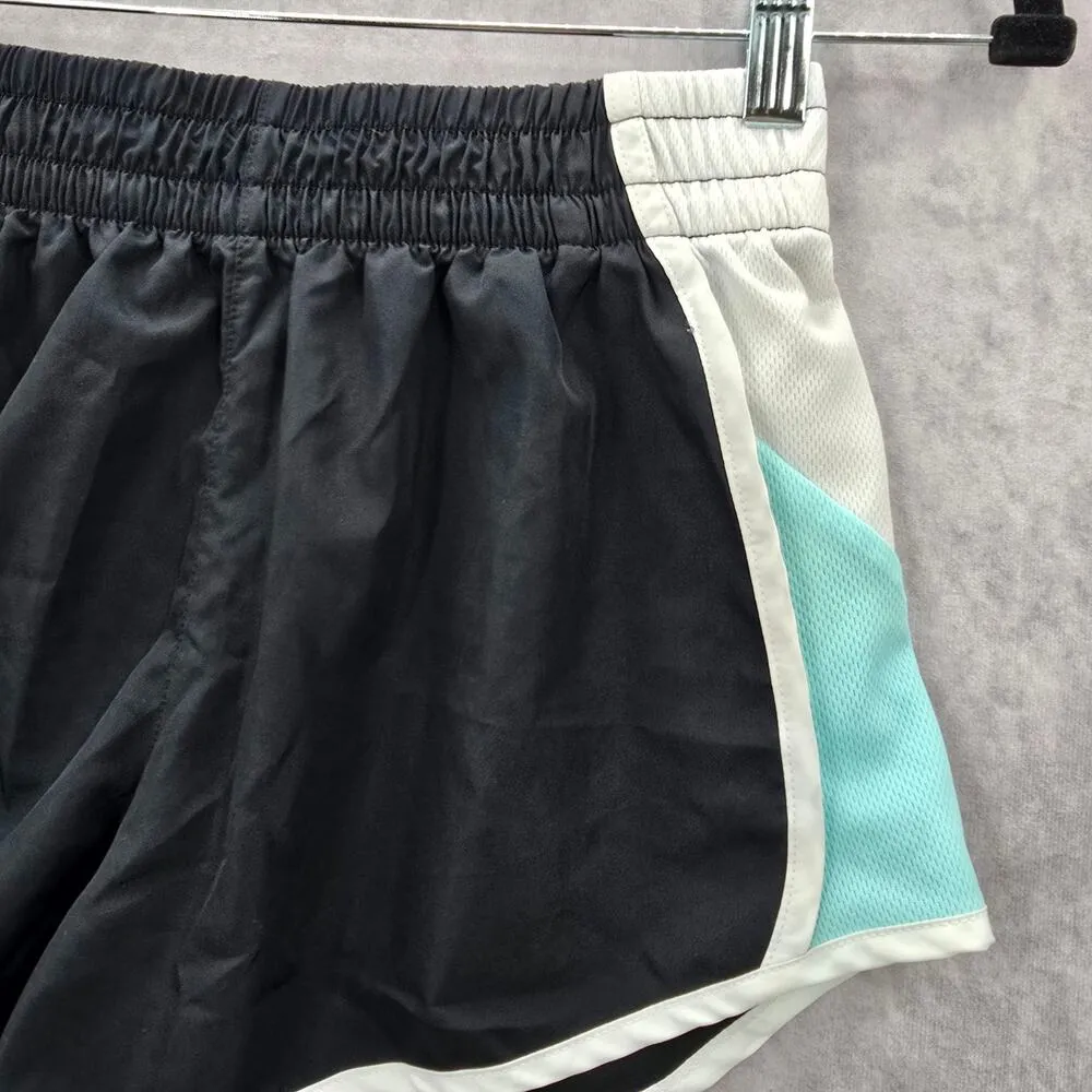 Zone Pro Black Blue White Athletic Running Activewear Shorts Bottoms Medium - Image 3