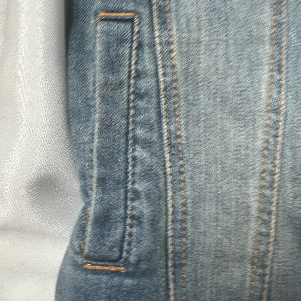 American Rag distressed denim vest - Image 4