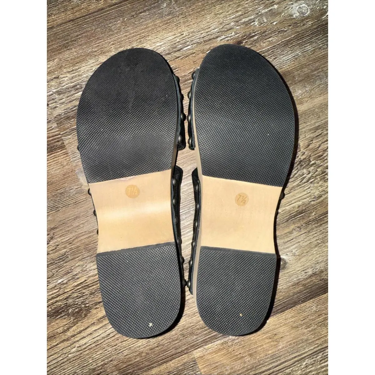 KELSI DAGGER BROOKLYN Black Clogs Sprinter Slide Sandals 7.5 - Image 7