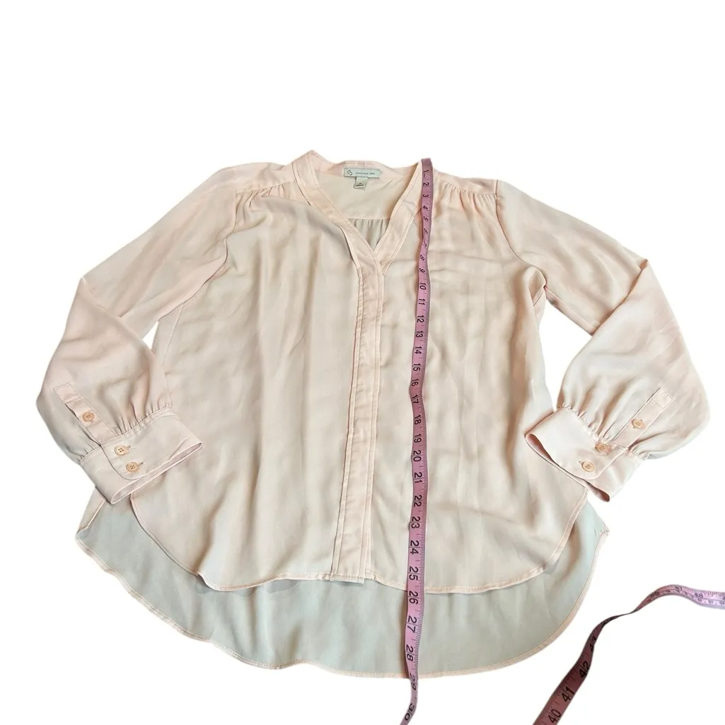 DRESS BARN dressy pink button down blouse - Image 4