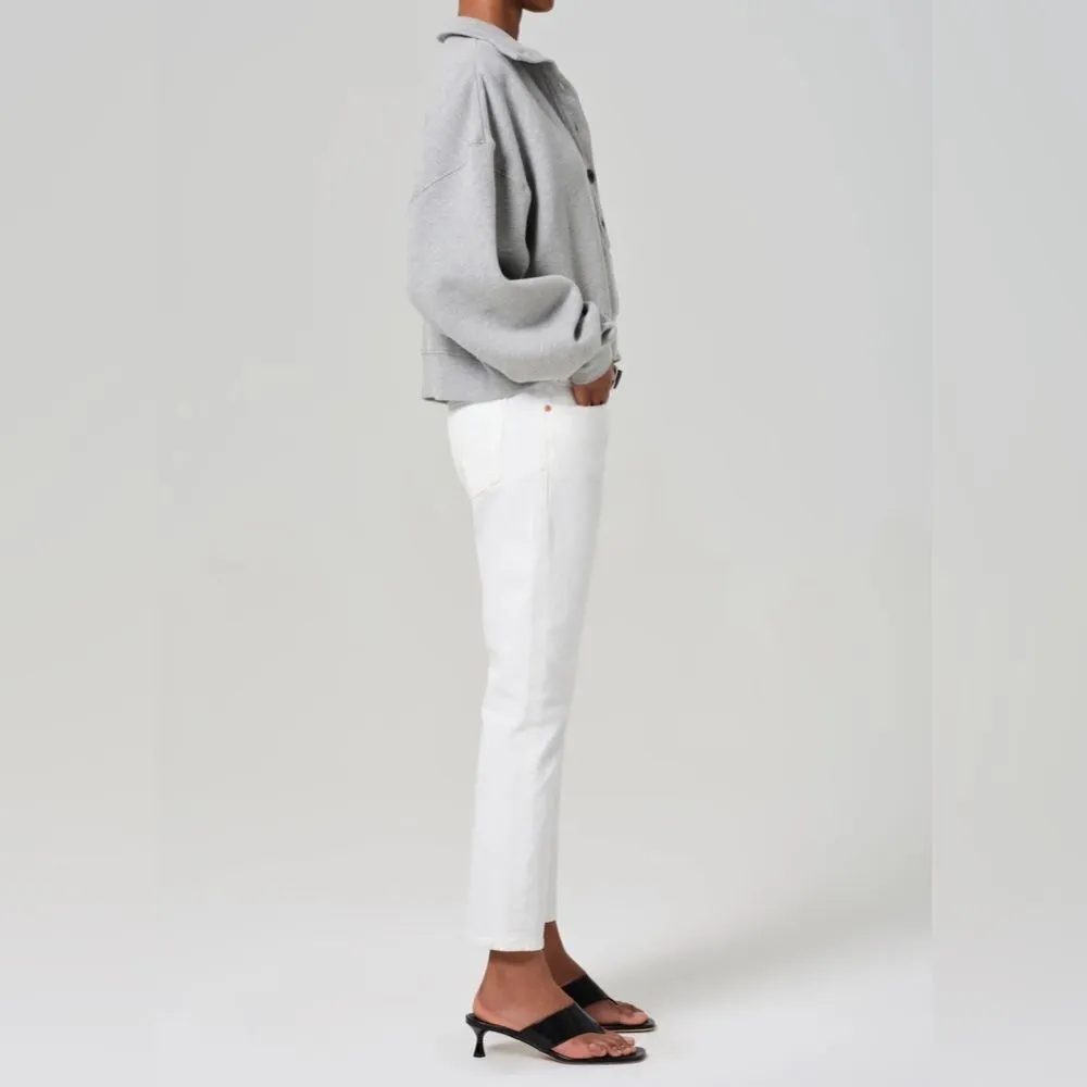 Citizens of Humanity COH Emerson Slim Boyfriend Jeans in White Size 30 - Image 8