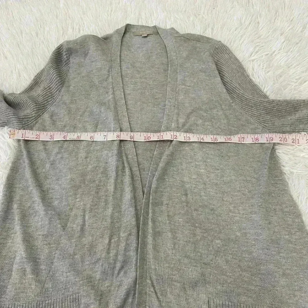 Joan Vass Women's Cardigan Size L - Image 8