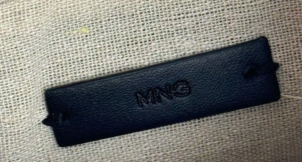 MNG Mango Yellow & Brown Snakeskin Texture Handheld Bucket Crossbody Bag Vegan - Image 14