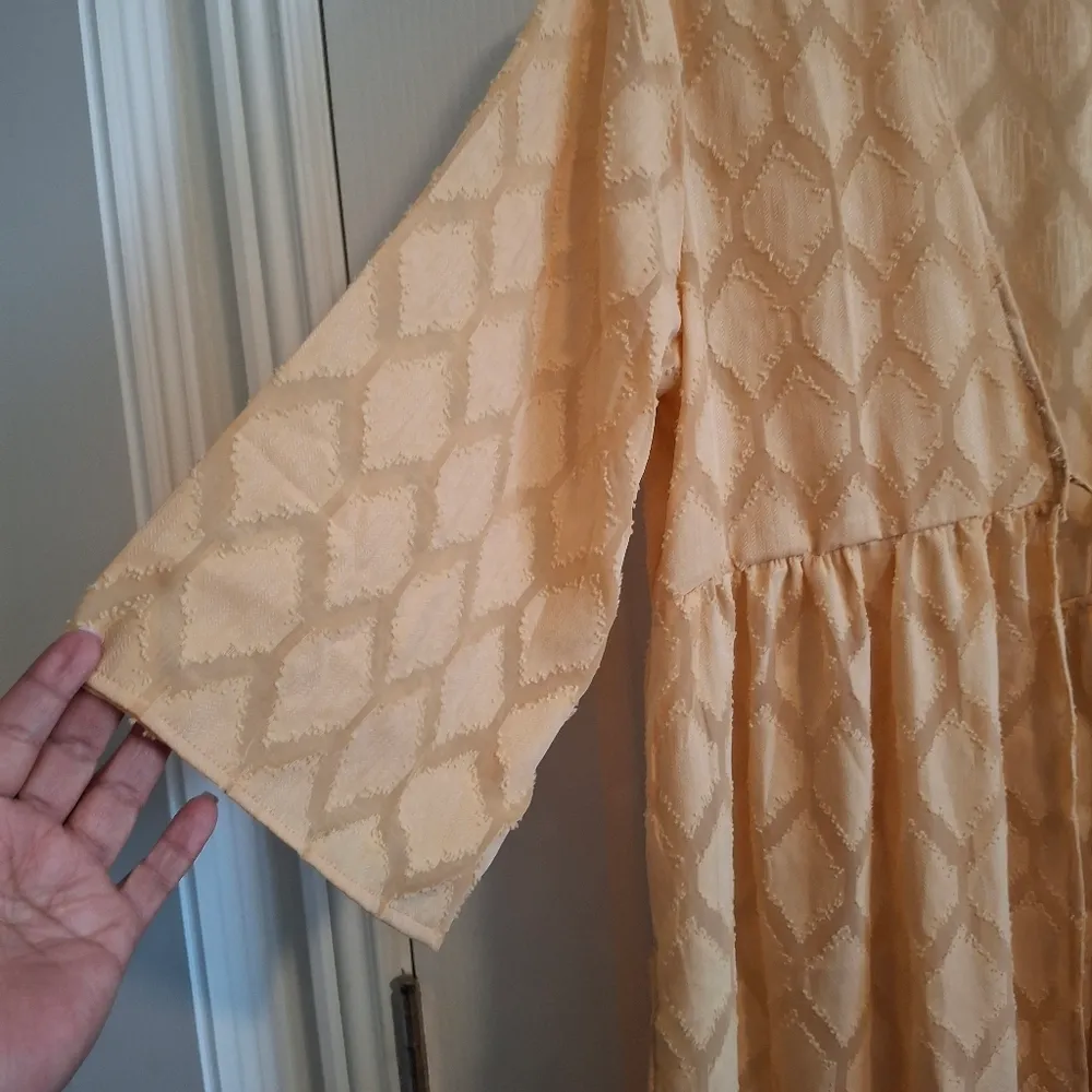 Maurices M Beige Patterned Kimono Cardigan - Image 2