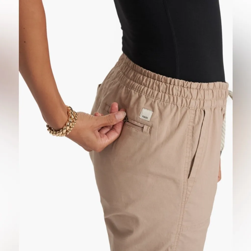 Vuori NWT vintage ripstop ankle womens pants Size XL Coconut Relaxed Fit - Image 5