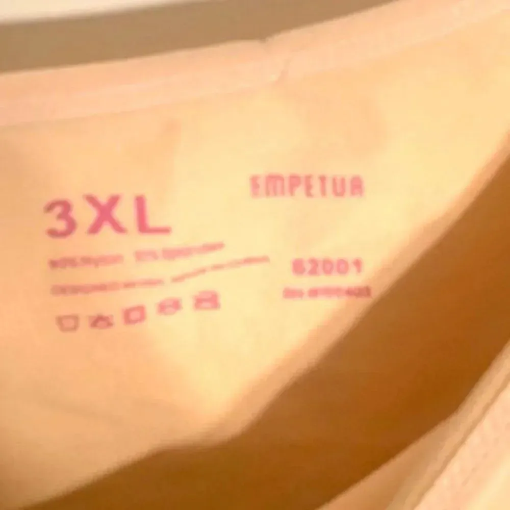 Scoop Neck Compression Cami Control Body Shapewear NWOT Tan Size 2X - Image 3