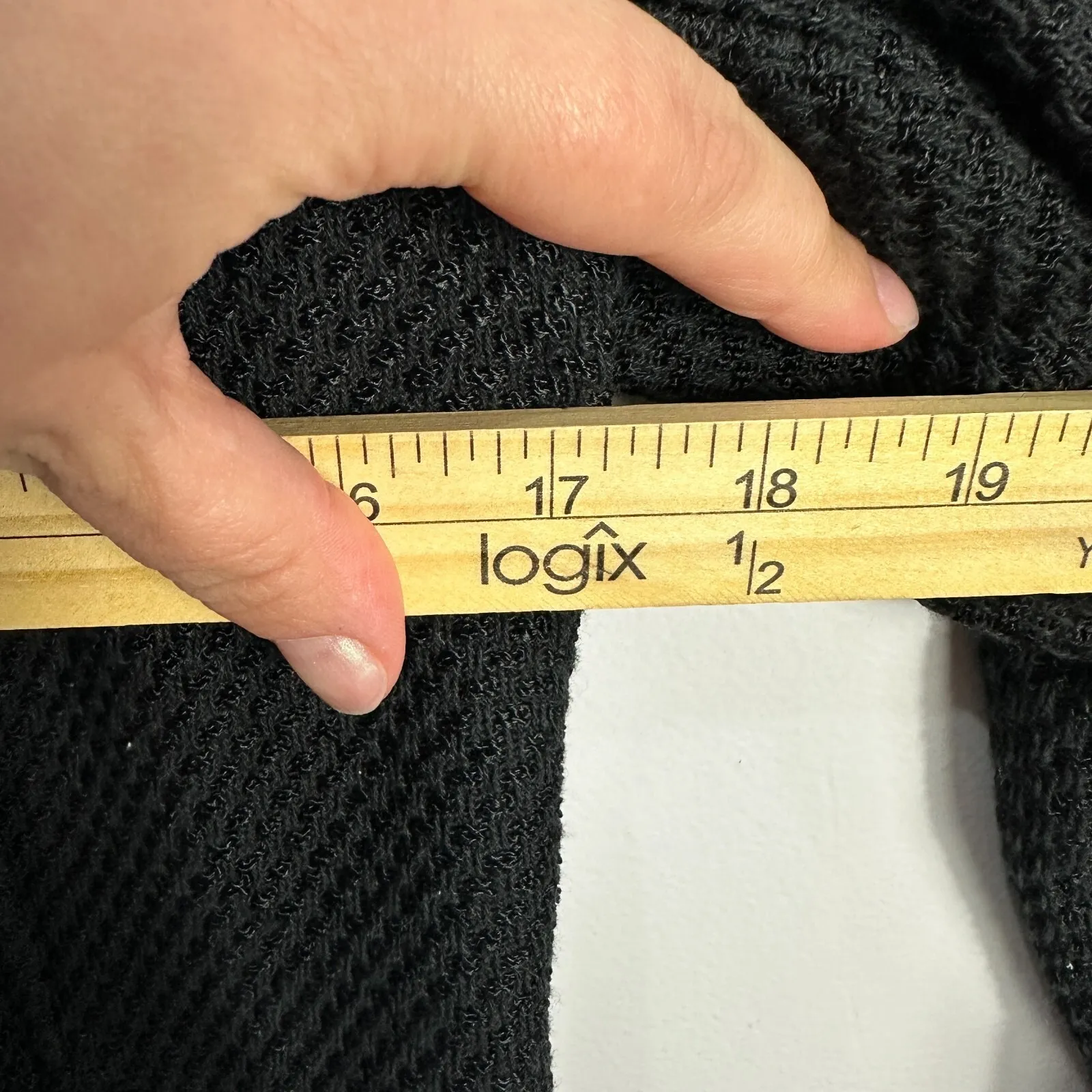 Vince Jacket Women Small Black Fringe Tweed Indie Sleaze Minimalist Quiet Luxury - Image 5