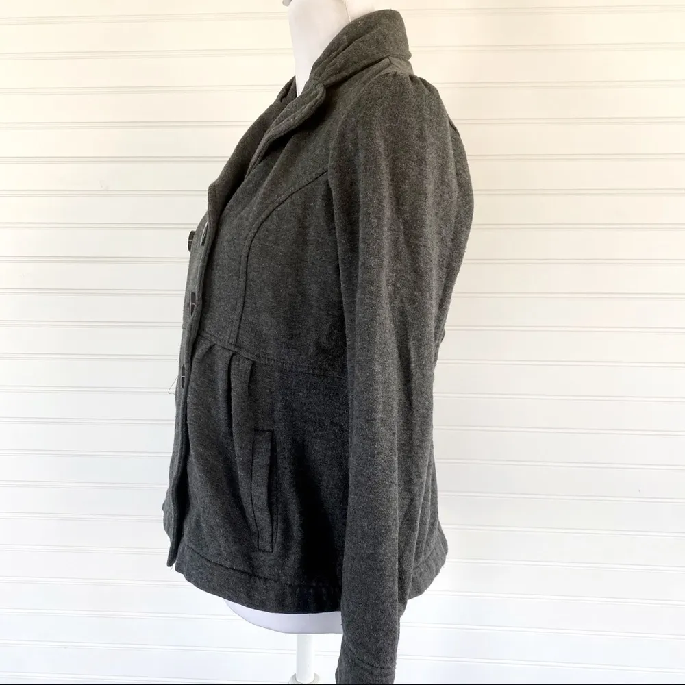 Be cool Soft Peacoat jacket By Calendar Size Medium - Image 4