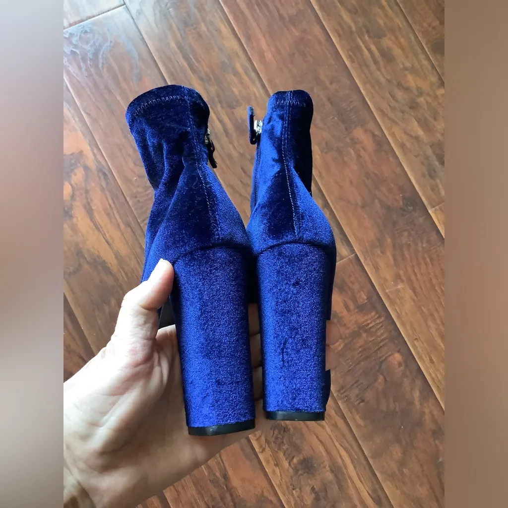 Stylish velvet booties 🔥 - Image 6