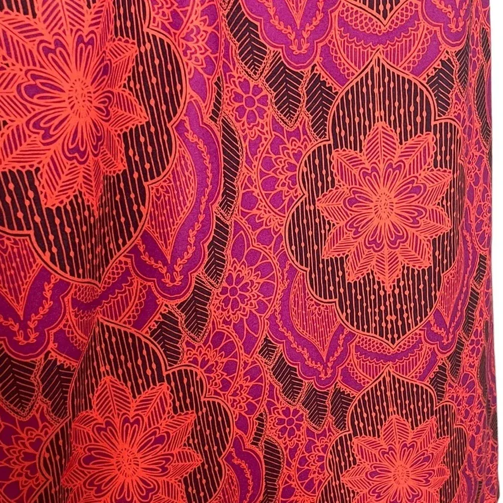 Prana Women’s Amaya Dress Size Medium in Berry Scallop - Image 6